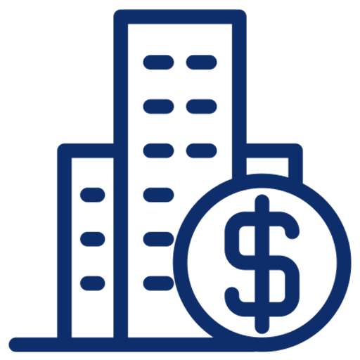 Project and investment management icon